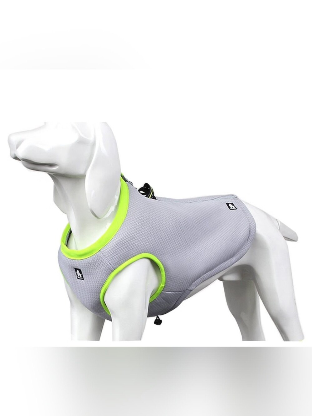 ​NWT SGODA Dog Cooling Vest Harness Jacket Grey Green Large